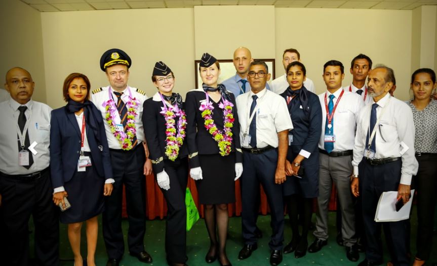 Aeroflot-Russian Airlines Resumed Flight Operations Colombo from Moscow